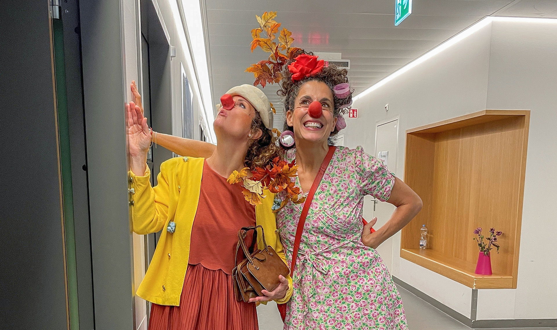 Mit Humor und Herz – die beiden Clownologinnen auf der Alterspsychiatrie