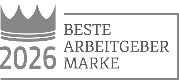 Beste Arbeitgebermarke 2026 – Silber